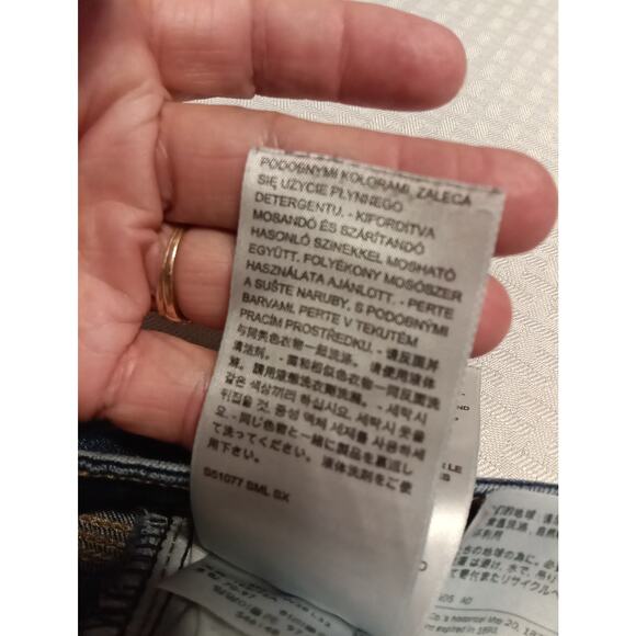 Levis 529 Jeans Women's Size 6 Blue Stretch Denim Curvy Bootcut Western K - Picture 12 of 16